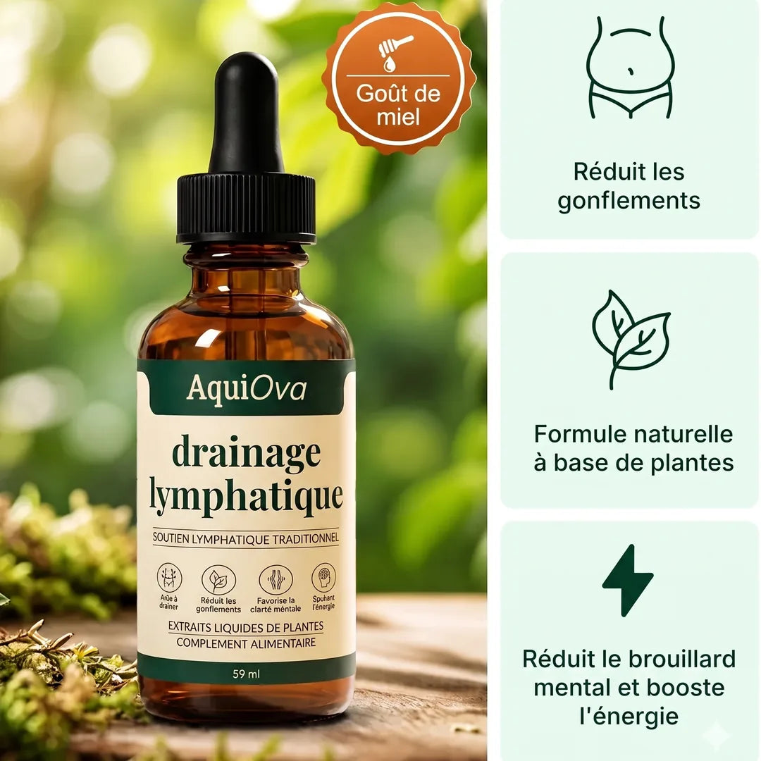 Gouttes| Drainage Lymphatique