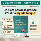 Aquiova drainage lymphatique femme - ancien packaging - ce n'est pas de la graisse c'est du liquide bloqué