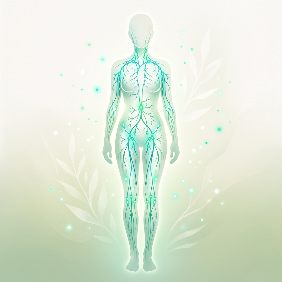 Le système lymphatique, en